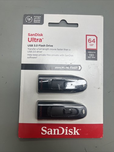 Sandisk 64gb pack ultra - sandisk, 2-pack